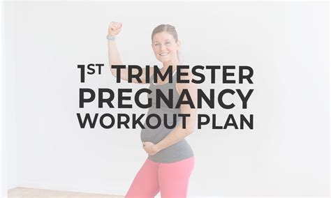 exercises you can do in your first trimester