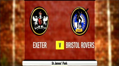 exeter 0 bristol rovers 1