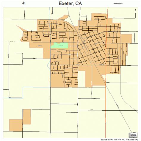 Exeter Ca Directions