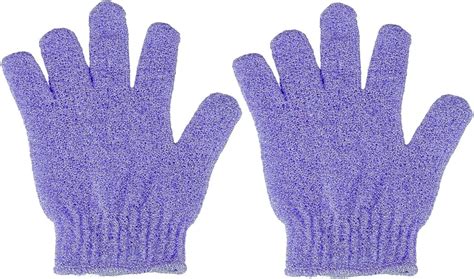 exfoliating gloves shower