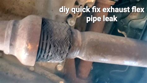 Exhaust Flex Pipe Quick Fix
