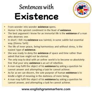 existence meaning in telugu with example sentence