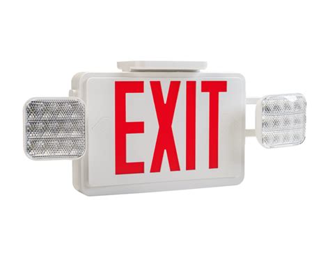 exit light combo