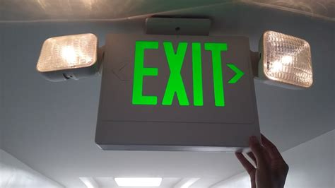 Exit Light Testing Requirements