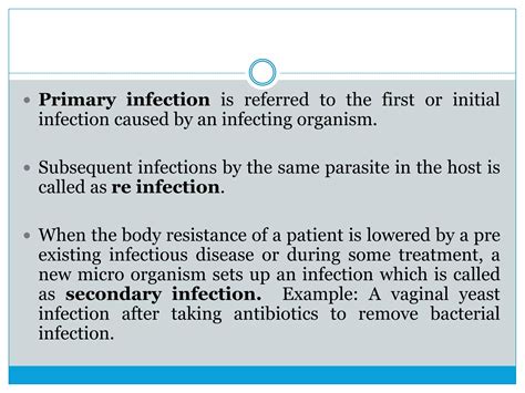 exoogenous infection example