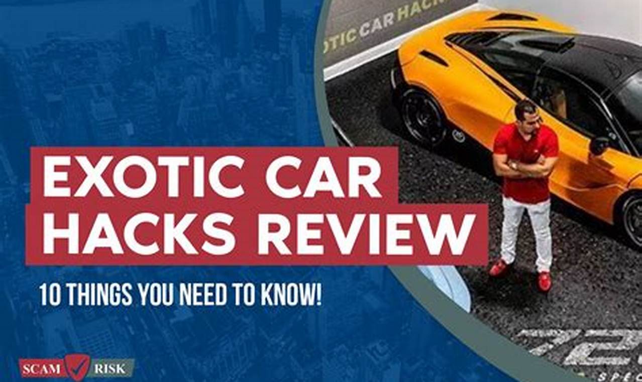 exotic car hack review