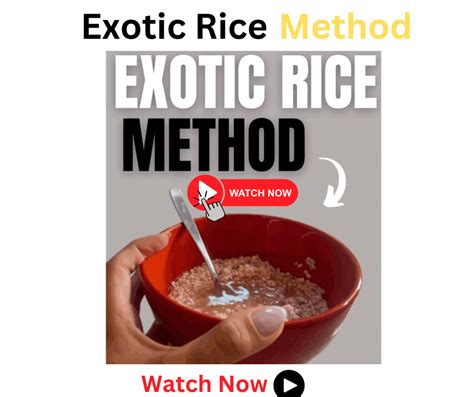 exotic rice for weight loss