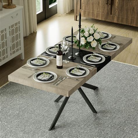 Expandable Dining Room Table Modern