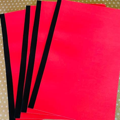 Expandable Folder Red