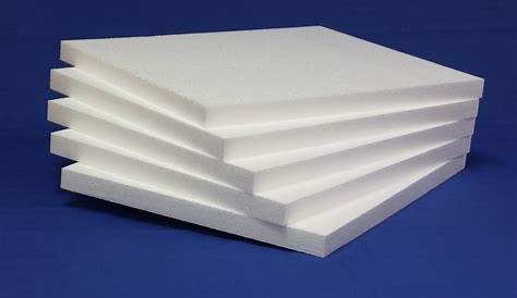 Expanded Polystyrene Foam Insulation EPS White Poly Board Sheets