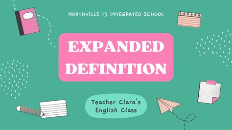 expanded definition in tagalog