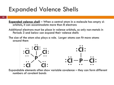 Expanded Valence Shell Lewis Structure