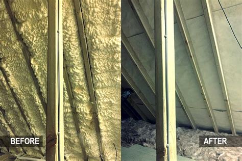 expanding foam loft insulation