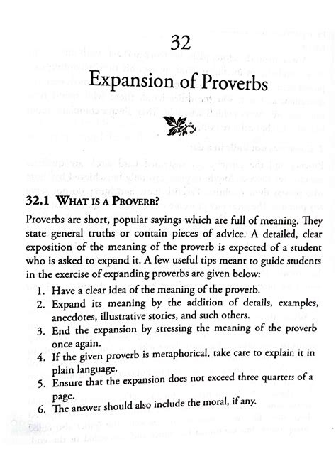 About Expansion Of Ideas Proverbs Latest