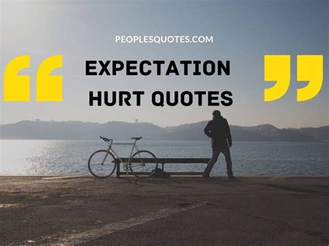Expectation hurts