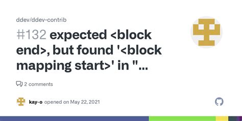 Expected Block End But Found Block Mapping Start