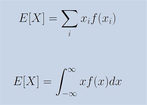 expected value calculator continuous function