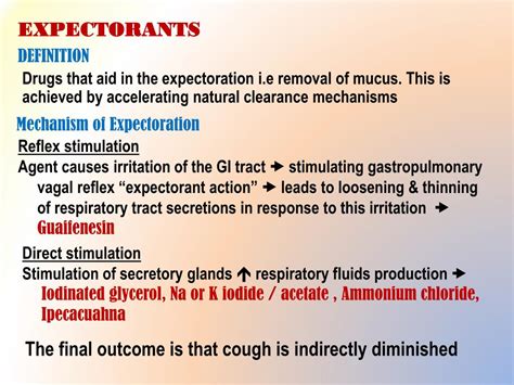 expectoration medical term