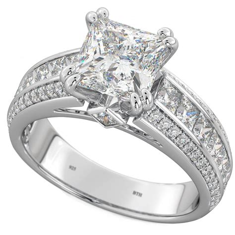 expensive princess cut engagement rings