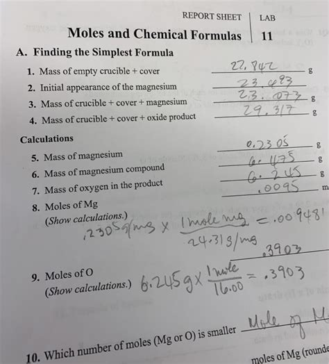 Lab Report Experiment 3 PDF Chemical Reactions Chemical Substances