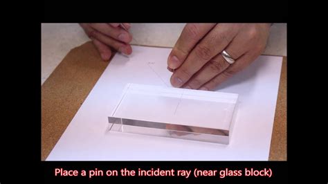 Experiment Using Glass Block