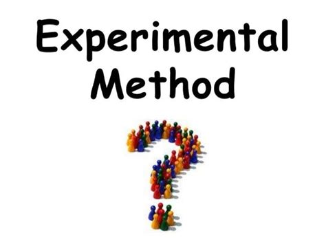 Experimental Data Collection Methods