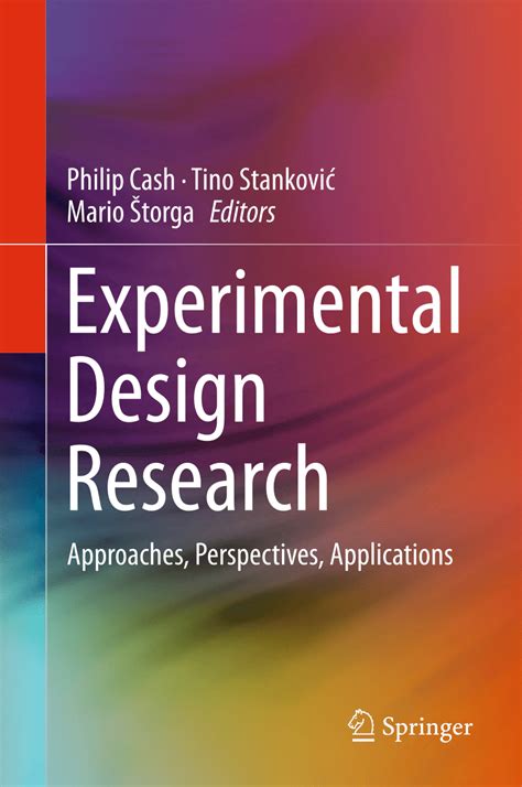 experimental design in research methodology pdf