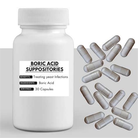 expired boric acid suppositories
