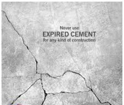 Expired Cement