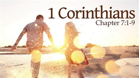 explain 1 corinthians 7