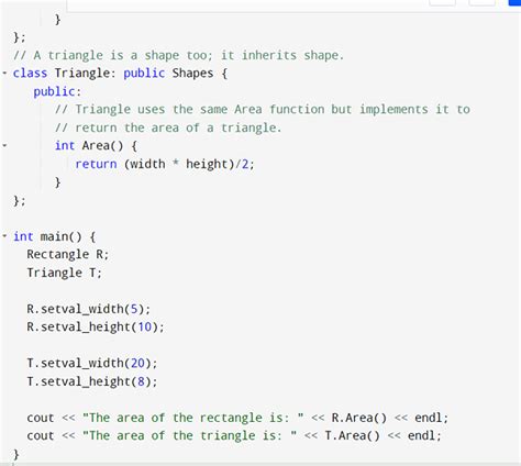 explain abstract class with example in c++