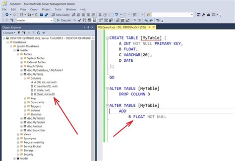 explain alter statement in sql
