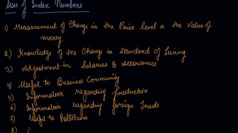 explain any four limitations of index number class 11