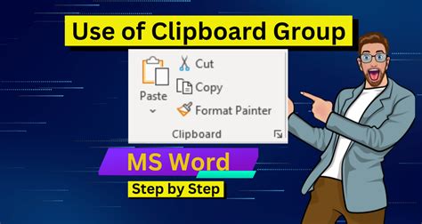 Explain Clipboard Group In Ms Word