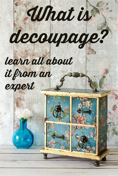Explain Decoupage