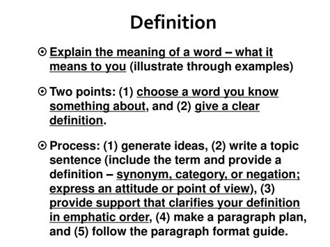 explain definition