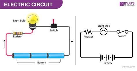 explain electric circuit with diagram class 7
