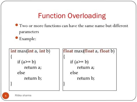 explain function overloading