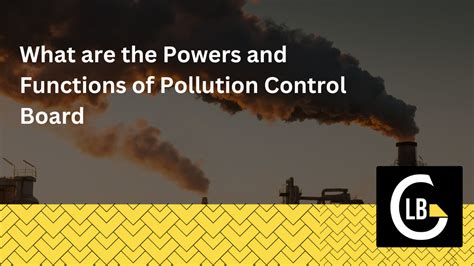 explain functions of pollution control board