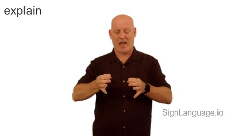 explain in asl sign language