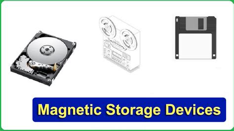 Explain Magnetic Storage Devices