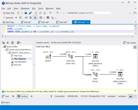 explain plan postgresql example