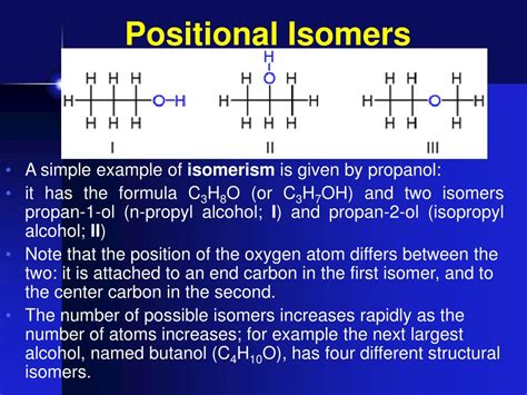 explain position isomerism with example