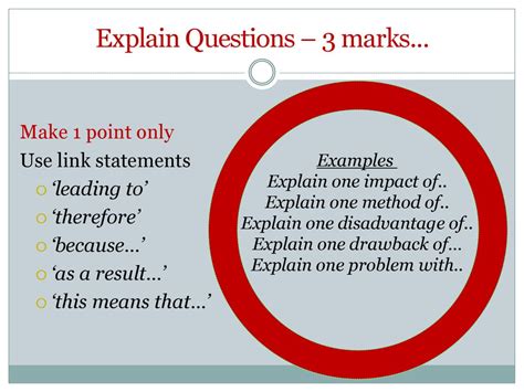 explain questions examples