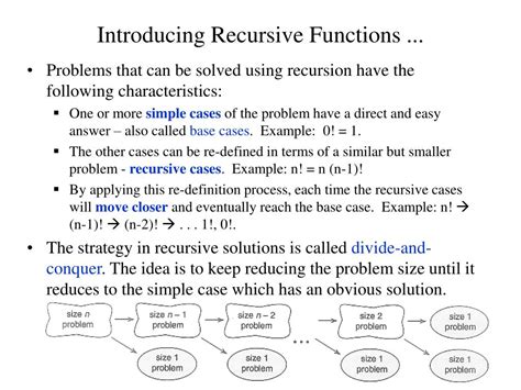 explain recursive function