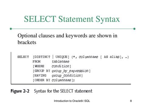 explain select statement