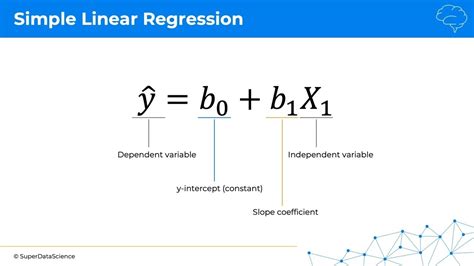 explain simple linear regression with example in machine learning
