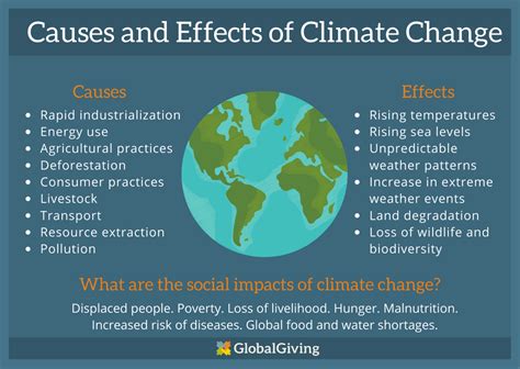 explain the causes and effects of climate change and propose ways to reduce its impact