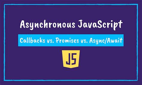explain the difference between promises async await and callbacks in javascript