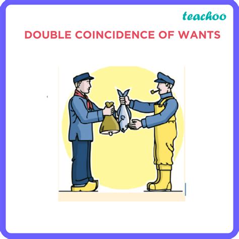 explain the double coincidence of wants with example